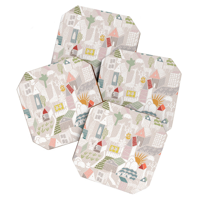 Wild animals hiding in the city Coaster Gallery Image 1