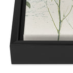 Wild Meadow Plant based calming atmosphere natural green Framed Canvas Print Gallery Image 3