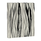 Wildlife Safari animal print black and white Canvas Print Gallery Image 6