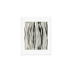 Wildlife Safari animal print black and white Art Print Gallery Image 1