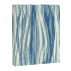 Wildlife Safari animal print blue Canvas Print Gallery Image 6