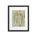 Wildlife Safari animal print green Framed Art Print Gallery Image 5