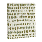 Wildlife Safari Dots green Canvas Print Gallery Image 8