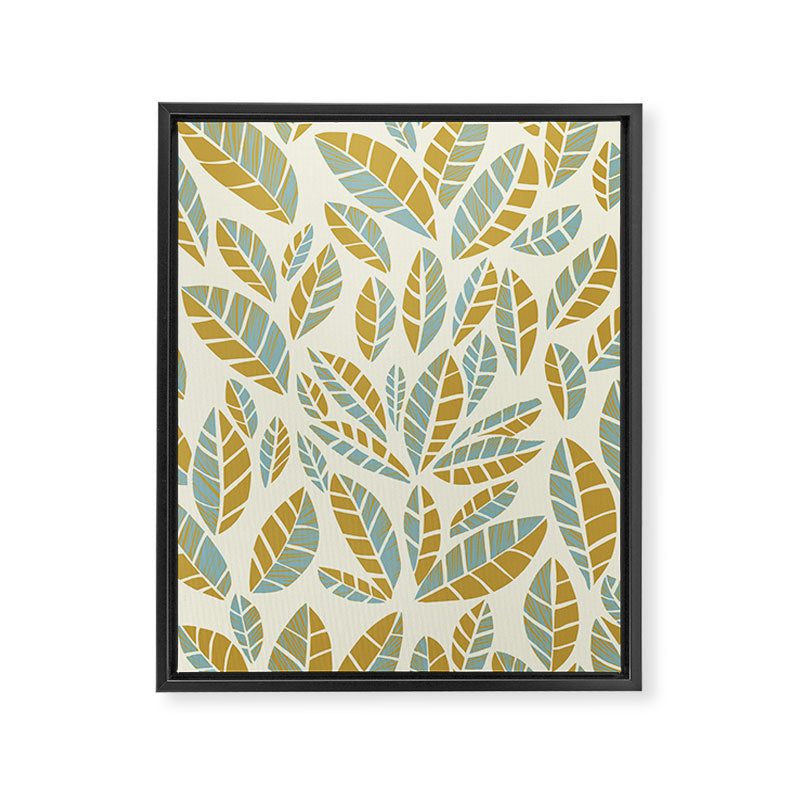 Wildlife Safari Laeves moss Framed Canvas Print Gallery Image 8