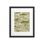 Wildlife Safari Savannah moss Framed Art Print Gallery Image 6