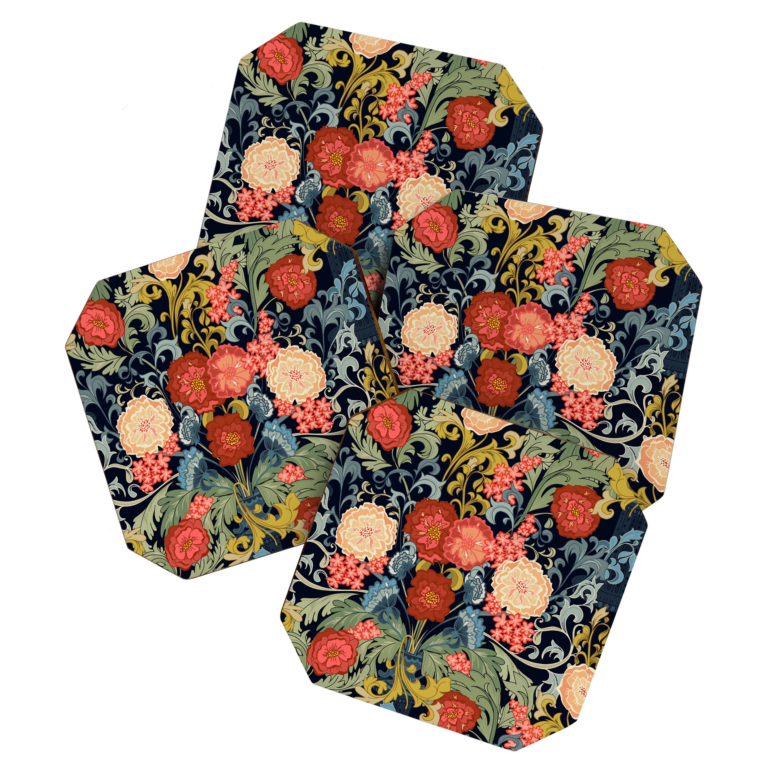 William Morris bouquet Coaster Gallery Image 1