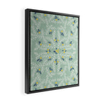 Wonderful holiday joy twigs mint Framed Canvas Print Gallery Image 2