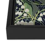 Wonderful poisonous lily of the valley Framed Canvas Print Gallery Image 3