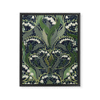 Wonderful poisonous lily of the valley Framed Canvas Print Gallery Image 6