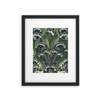 Wonderful poisonous lily of the valley Framed Art Print Gallery Image 4