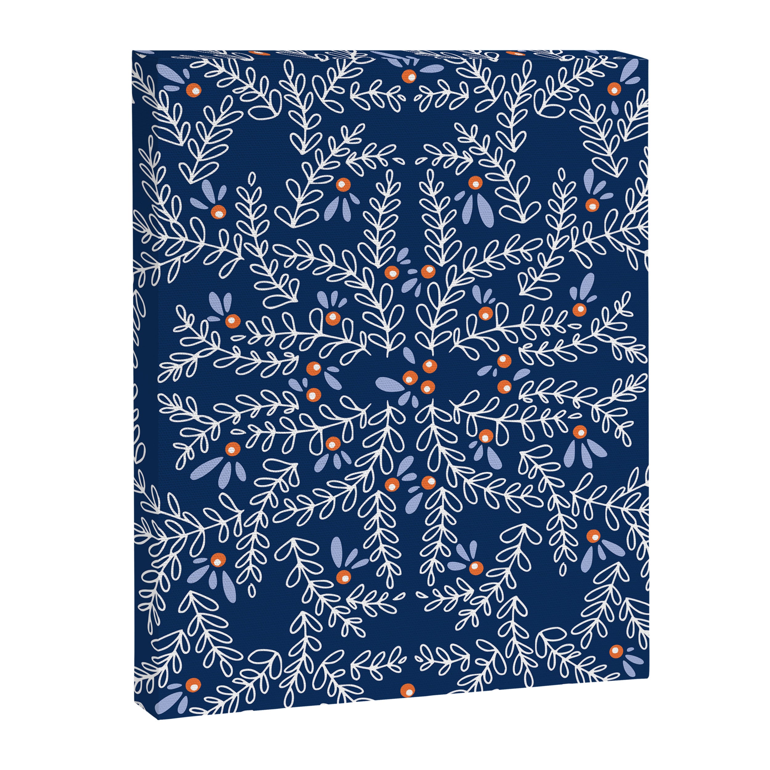 Wonderful twigs blue Canvas Print Gallery Image 8
