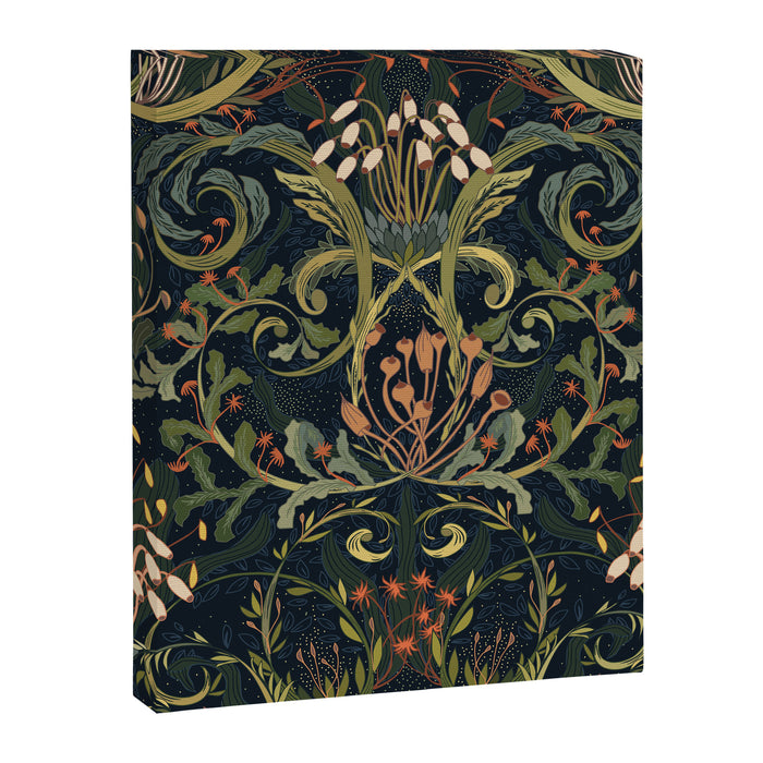 Woodland moss dark Canvas Print Gallery Image 1