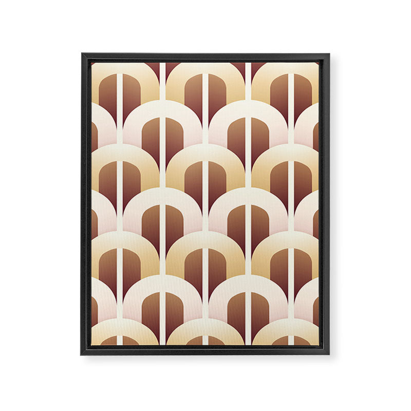 Yellow brown gate Framed Canvas Print Gallery Image 8