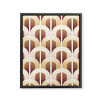 Yellow brown gate Framed Canvas Print Gallery Image 8