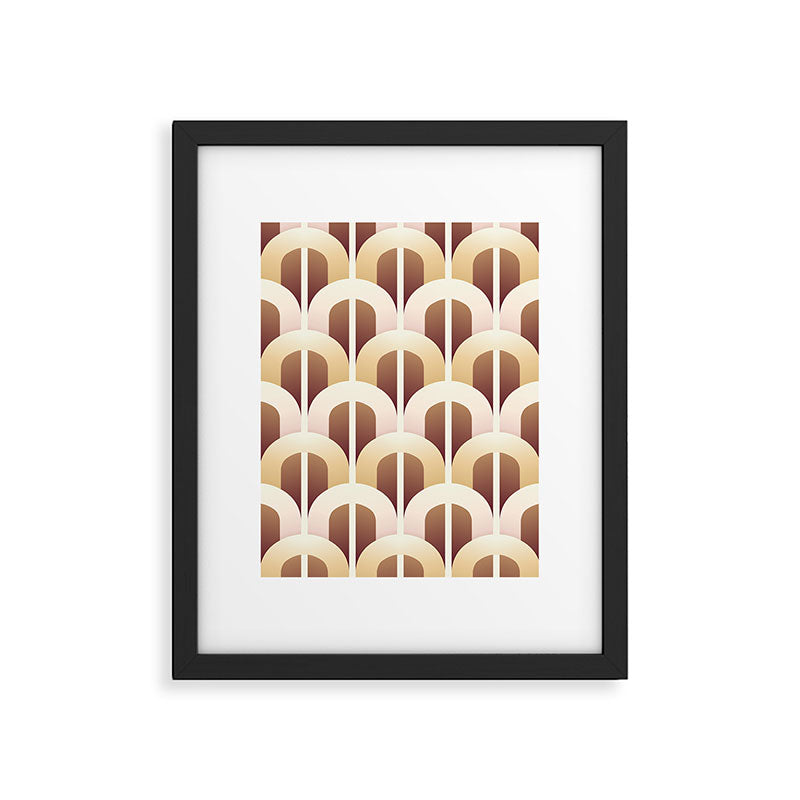 Yellow brown gate Framed Art Print Gallery Image 6