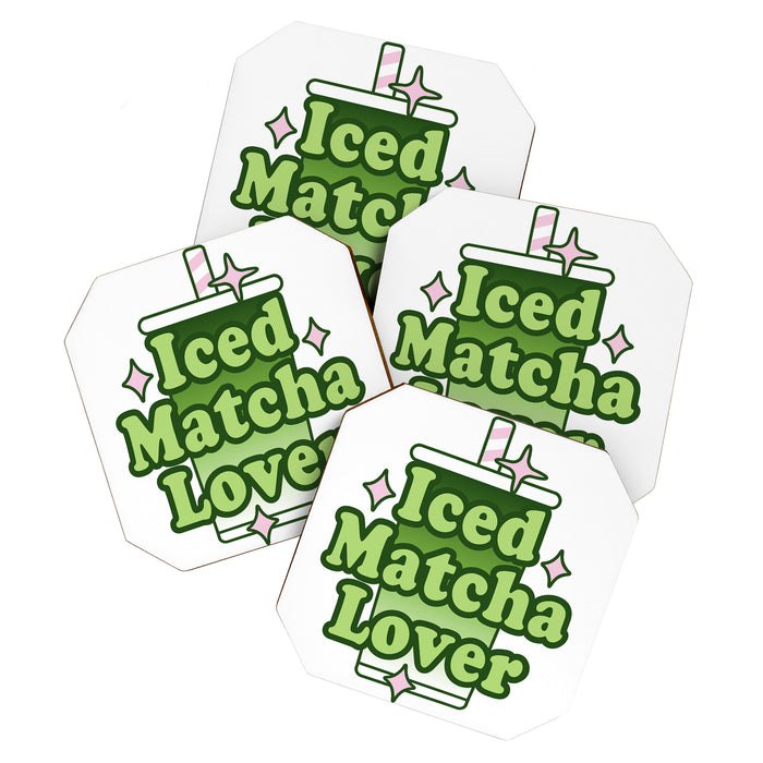 Iced Matcha Lover Coaster Gallery Image 1