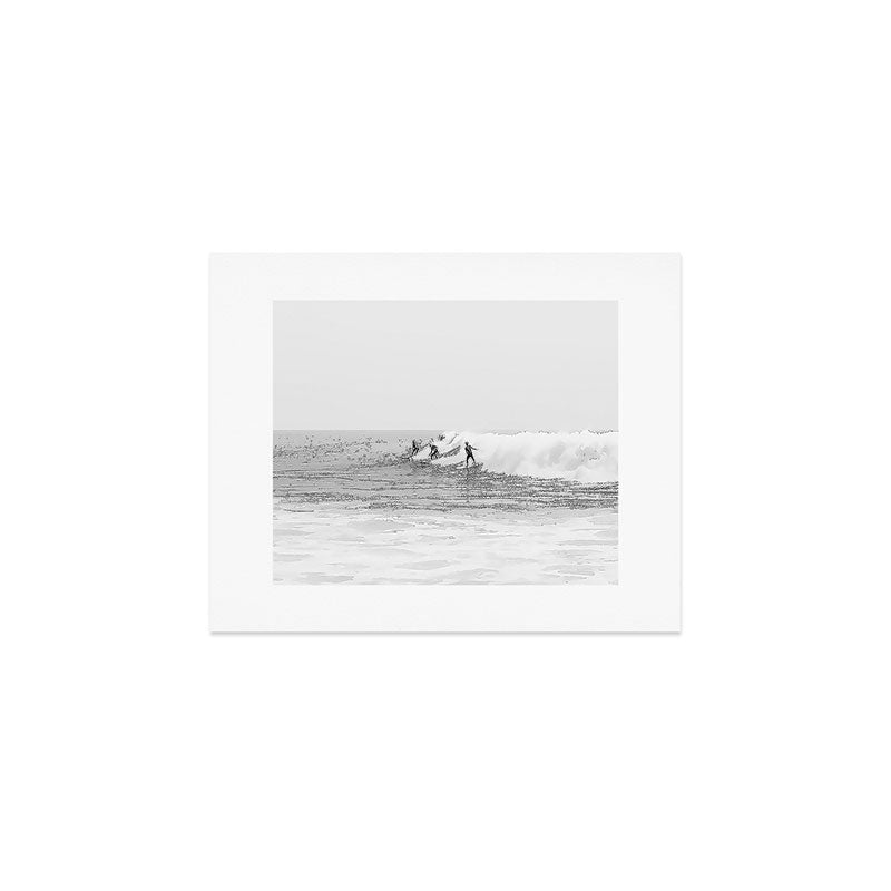 Malibu Surfing Photography Art Print Gallery Image 1