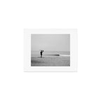 Surf Photography Print, Malibu California, Surf Art, Surf Decor, Black and White Print, Wall Art Art Print Gallery Image 1