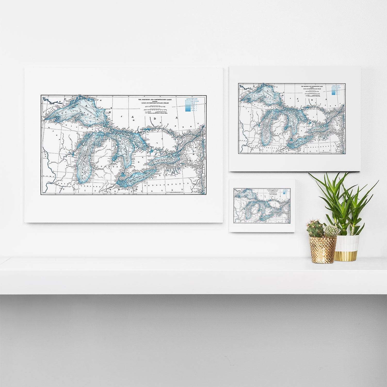 The Great Lakes Canvas Print Gallery Image 3