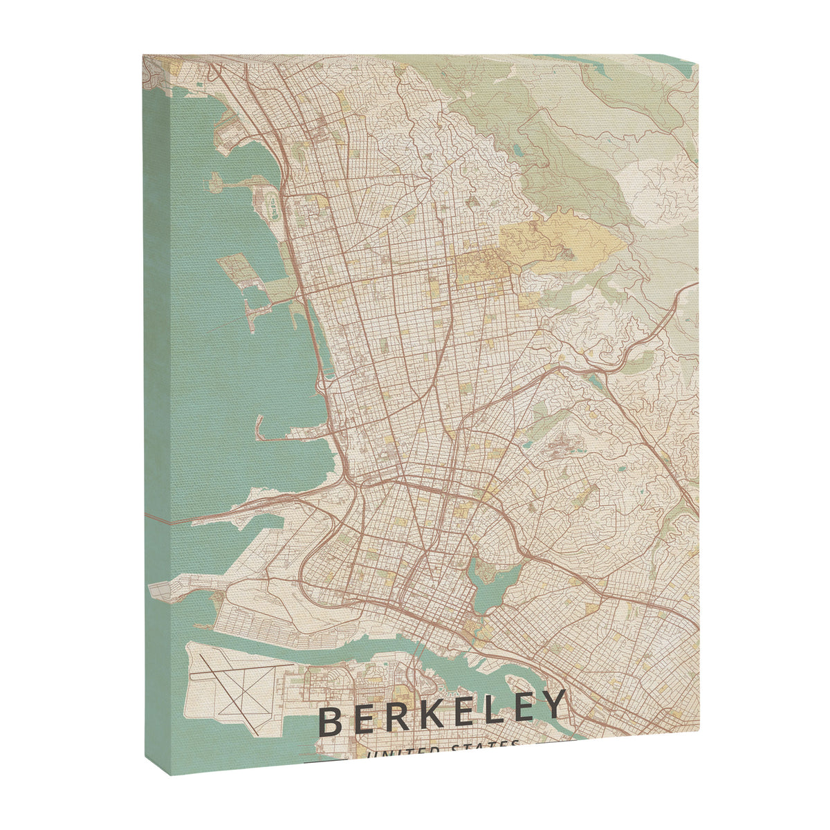 Berkeley, United States - Vintage Canvas Print Gallery Image 8