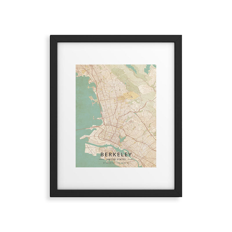 Berkeley, United States - Vintage Framed Art Print Gallery Image 6