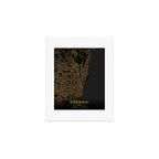 Chennai, India - Gold Art Print Gallery Image 1