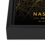 Nashville, United States - Gold Framed Canvas Print Gallery Image 3