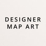 Designer Map Art