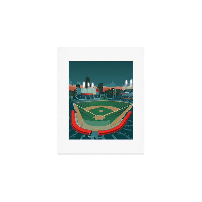 Baseball Art Print Gallery Image 1