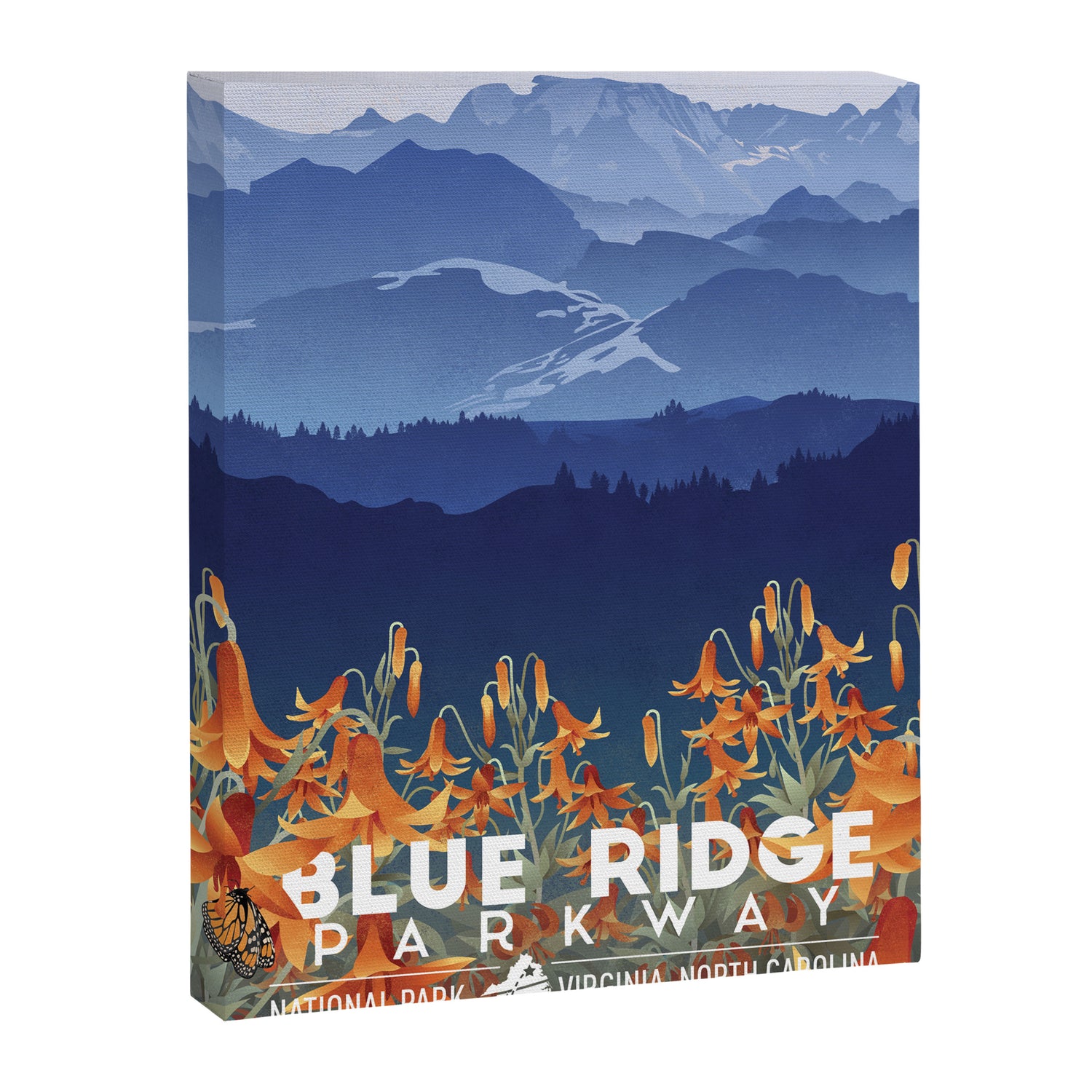 Blue Ridge Mountains Canvas Print Gallery Image 3
