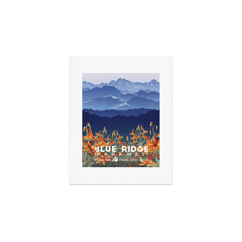 Blue Ridge Mountains Art Print Gallery Image 1