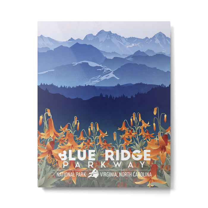 Blue Ridge Mountains Metal Print Gallery Image 1