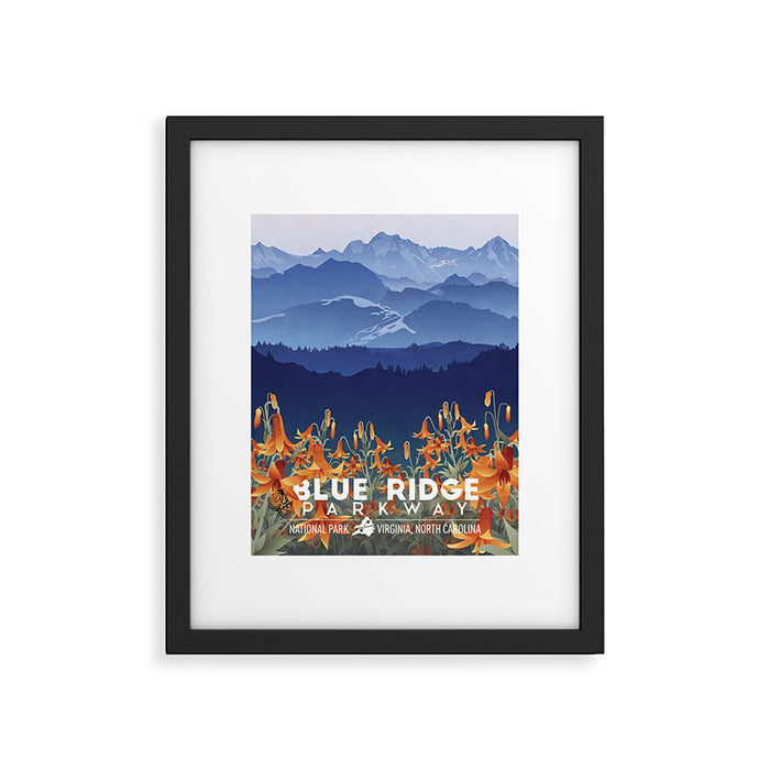 Blue Ridge Mountains Framed Art Print Gallery Image 1