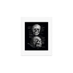 Skull Anatomy - Dark Version Art Print Gallery Image 1