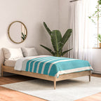 Beach Horizon Lines pink green Comforter Gallery Image 2