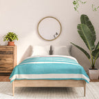 Beach Horizon Lines pink green Comforter Gallery Image 3