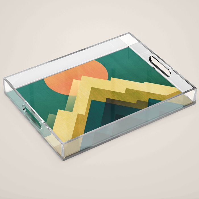 Gold Peak Acrylic Tray Gallery Image 1