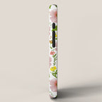 Summer Floral - pink & yellow iPhone Case Gallery Image 2