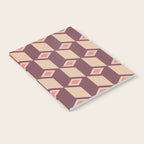 Retro Geometric Bloom Revival Notebook Gallery Image 2