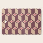 Retro Geometric Bloom Revival Cutting Board Gallery Image 1