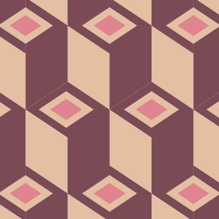 Retro Geometric Bloom Revival Coffee Mug Gallery Image 2