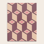 Retro Geometric Bloom Revival Notebook Gallery Image 4
