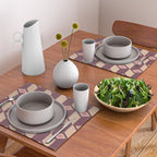 Retro Geometric Bloom Revival Placemat Gallery Image 2