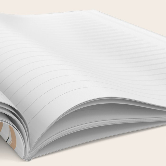 Gold and Green Palm Leaves Notebook Gallery Image 2