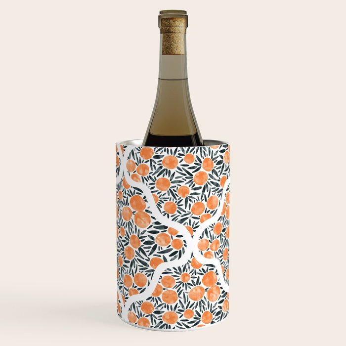 Tangerine Lattice Dreams Wine Chiller Gallery Image 2