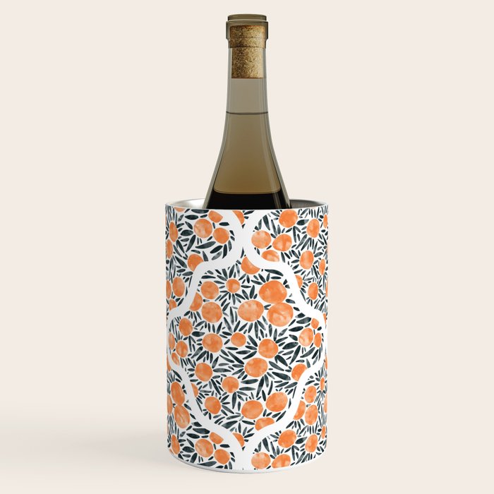 Tangerine Lattice Dreams Wine Chiller Gallery Image 1