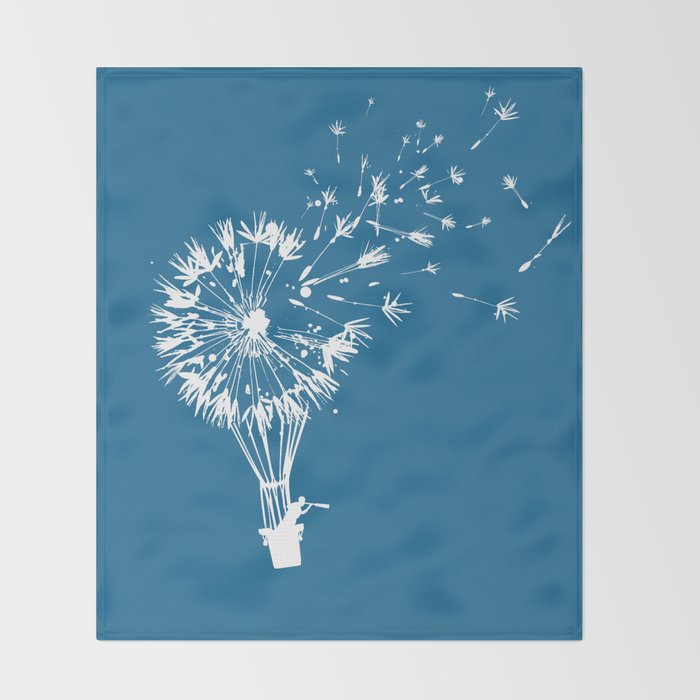 Going where the wind blows Throw Blanket Gallery Image 2
