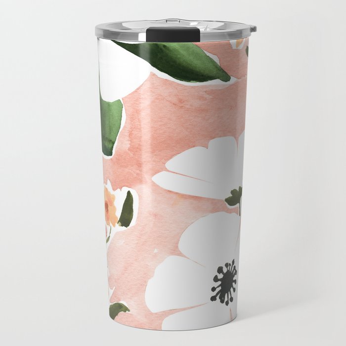 Summer Florals Travel Mug Gallery Image 1