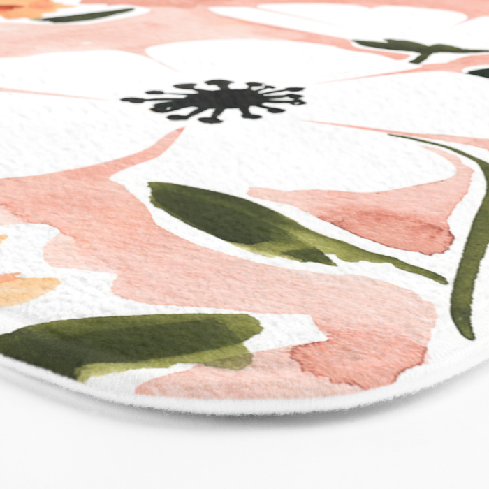 Summer Florals Bath Mat Gallery Image 3