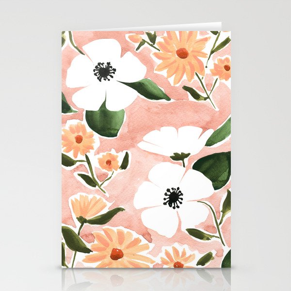 Summer Florals Stationery Card Gallery Image 2